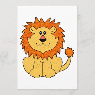 Cute Lion Kaart