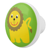 Cute lion keramische knop (Rechts)