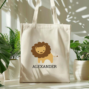 Cute Lion Kinderen Personalized Tote Bag