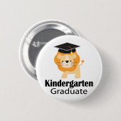 Cute Lion Kindergarten Afstuderen Gift Ronde Button 5,7 Cm (Voorkant /achterkant)