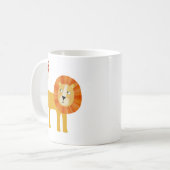 Cute Lion Koffiemok (Voorkant links)