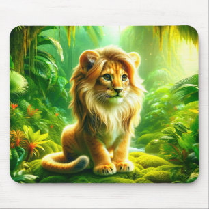 Cute Lion Muismat