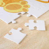 Cute Lion Personalized Puzzle Legpuzzel (Zijkant)