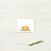 Cute Lion Post-it® Notes (Op bureau)