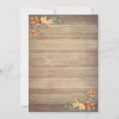 Cute Lion String Lights, Baby shower hout Kaart (Achterkant)