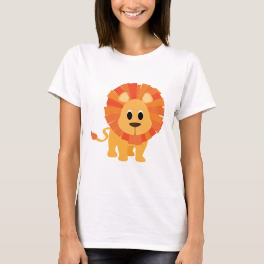 Cute Lion T-Shirt (Voorkant)