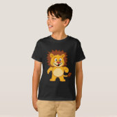 Cute Lion T-shirt (Voorkant volledig)