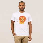 Cute Lion T-Shirt (Voorkant volledig)