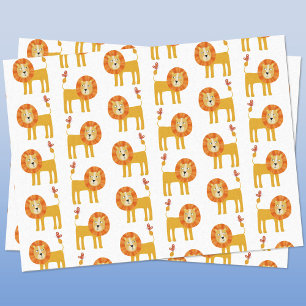Cute Lion Tissue Paper Tissuepapier