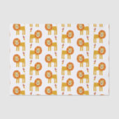Cute Lion Tissue Paper Tissuepapier (Voorkant)