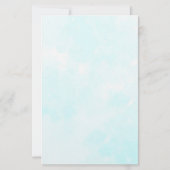 Cute Lion Vist op de maan Waterverf (Achterkant)