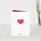 Cute Lions Happy Valentine Day Feestdagen Kaart (Achterkant)