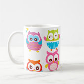 Cute Litte Owls Koffiemok (Links)