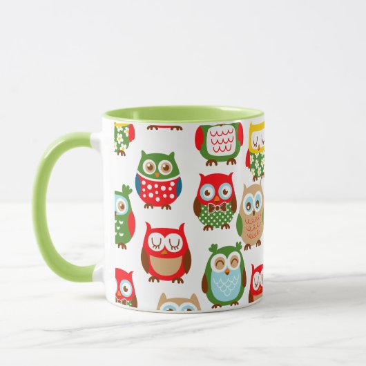 Cute Litte Owls Mok (Links)