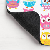 Cute Litte Owls Muismat (Hoek)