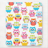 Cute Litte Owls Muismat (Voorkant)