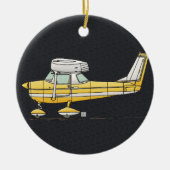 Cute Little Airplane Keramisch Ornament (Voorkant)