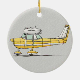 Cute Little Airplane Keramisch Ornament