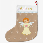 Cute Little Angel Grote Kerstsok (Achterkant)