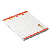 Cute Little Angel Lined Notitieblok (Schuin)