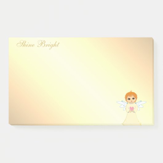 Cute Little Angel Post-it® Notes (Voorkant)
