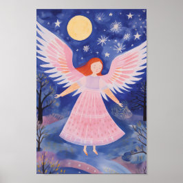 Cute Little Angel Poster