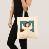 Cute Little Angel Tote Bag (Voorkant (product))