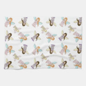 Cute Little Angels Keukenhanddoek (Horizontaal)