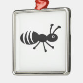 Cute Little Ant Metalen Ornament (Links)