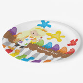 Cute Little Artist Papieren Bordje (Gekanteld)