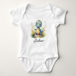 Cute Little Baby Dinosaur Romper