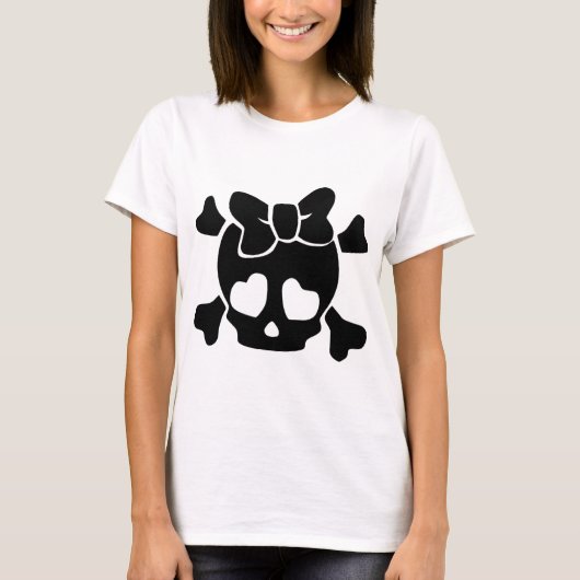 Cute Little Baby Skull T-shirt (Voorkant)