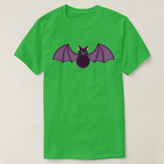 Cute Little Bat T-shirt (Design voorkant)