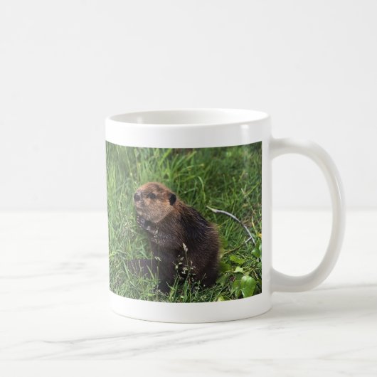 Cute Little Beaver Koffiemok (Rechts)