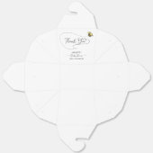 Cute Little Bee Baby shower Bedankdoosjes (Ongevouwen)