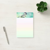 Cute Little Bird & White Flowers Dingen om te doen Post-it® Notes (Kantoor)