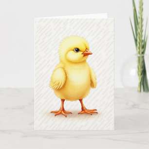 Cute Little Birdie Pasenkaart Kaart