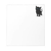 Cute Little Black Cat Notitieblok (Voorkant)
