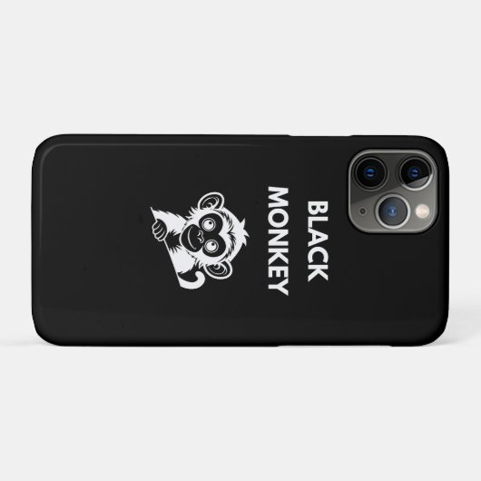 Cute Little Black Monkey Case-Mate iPhone Case (Achterkant (horizontaal))