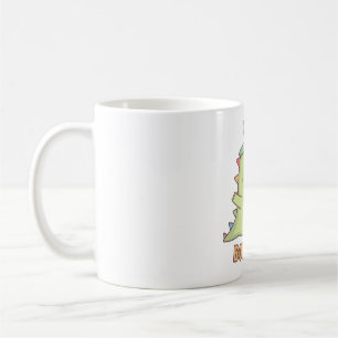 Cute Little Bobasaur Boba Dinosaur Koffiemok