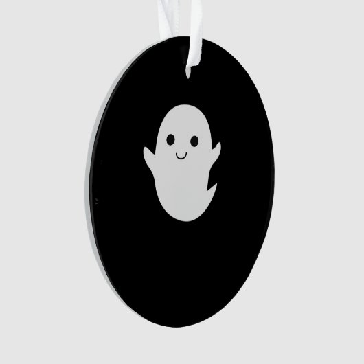 Cute Little Boo Classic Fitted Ornament (voorkant)