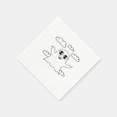 Cute Little Boo Creative Style Servet (Hoek)