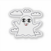 Cute Little Boo Creative Style Sticker (Voorkant)