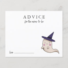 Cute Little Boo Girl Advice for MMammie Kaart