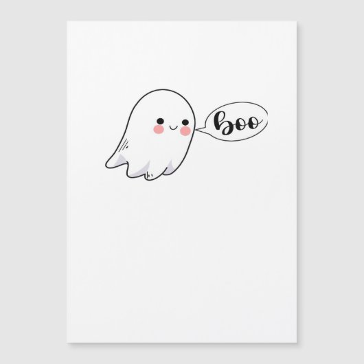 Cute Little Boo Graphic Cool Aesthetic (Voorkant)