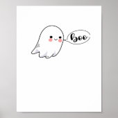 Cute Little Boo Graphic Cool Aesthetic Poster (Voorkant)