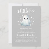 Cute Little Boo Halloween Baby shower Kaart (Voorkant)