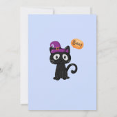 Cute Little Boo Halloween Baby shower Kaart (Achterkant)