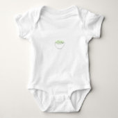 Cute Little Bowl of Edamame Baby Romper (Voorkant)