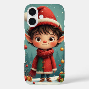 Cute Little Boy Elf iPhone / iPad hoesje